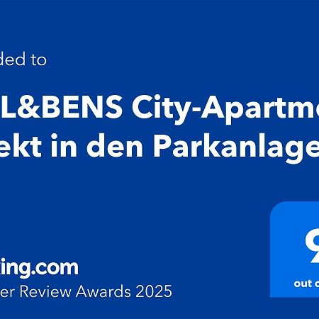 Mel&Bens City Apartment Terrasse Wallanlagen Bremen Exterior photo